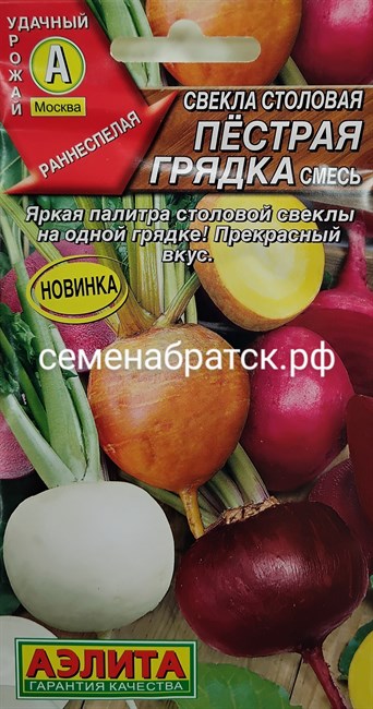 Свекла Пестрая грядка (Аэлита) К1-00001596 - фото 337580