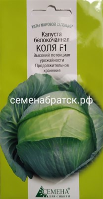 Капуста б/к Коля F1 (СдС Красноярск) СЦ-00000139 - фото 384283