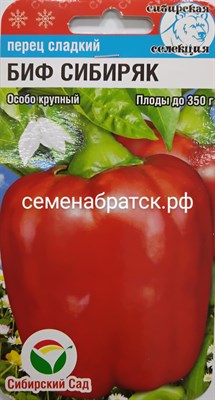 Перец Биф Сибиряк (Сибирский сад) К1-00001443 - фото 423559