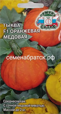 Тыква Оранжевая Медовая F1 (Седек) РТ-00001045 - фото 499231