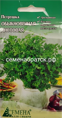 Петрушка листовая Обыкновенная (CдС Красноярск) РТ-00001569 - фото 499269