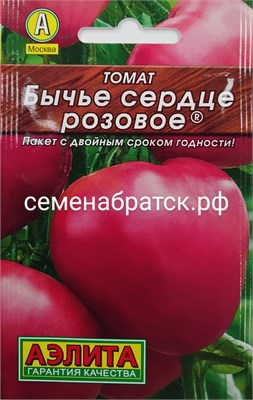 Томат Бычье сердце розовое л/п (Аэлита) РТ-00004839 - фото 499975