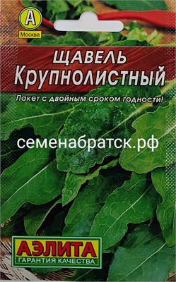 Щавель Крупнолистный л/п (Аэлита) РТ-00005485 - фото 500371