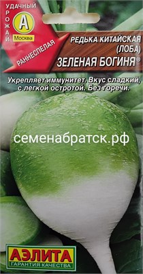 Редька китайская Зеленая богиня (Аэлита) РТ-00000466 - фото 500454