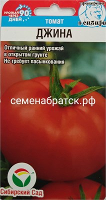 Томат Джина (Сибирский сад) СЦ-00000309 - фото 501307