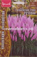 Цветы Пампасная трава Розовая (Кортадерия) (Редкие) РТ-00005671